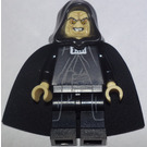 LEGO Emperor Palpatine mit Beige Kopf und Starched Umhang (Bared Zähne / Evil Smile) Minifigur