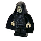 LEGO Emperor Palpatine z Opalenizna Głowa I Starched Peleryna (Zamknięte Usta / Bared Zęby) Minifigurka