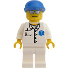 LEGO EMT Doctor with Blue Helmet Minifigure