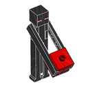 LEGO Enderman with Dark Red and Red Block Minifigure