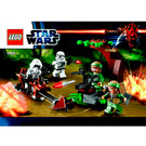 LEGO Endor Rebel Trooper & Imperial Trooper Battle Pack 9489 Instructies