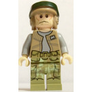 LEGO Endor Rebel Trooper med Olive Grön Ben Minifigur