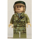 LEGO Endor Rebel Trooper med Olive Grön Uniform Minifigur