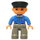 LEGO Eric the Postman Фігурка Duplo без видимих зубів