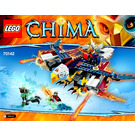 LEGO Eris' Fire Eagle Flyer Set 70142 Instructions