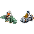 LEGO Escape Pod vs. Dewback Microfighters 75228