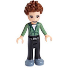 LEGO Ethan met Groen Hoodie Minifiguur