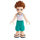 LEGO Ethan with White Palm Tree Top Minifigure