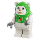 LEGO Ewok con Natale Albero Cappuccio Minifigure