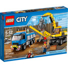 LEGO Excavator et Truck 60075 Packaging