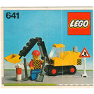 LEGO Excavator Set 641 Instructions