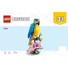 LEGO Exotic Parrot 31136 Ohjeet