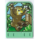 LEGO Explore Story Builder Jungle Jam Story Card with monkey pattern (42179 / 43975)