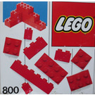 LEGO Extra Bricks Red Set 800-2