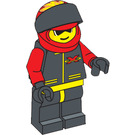 LEGO Extreme Team, Red Helmet with Flame Minifigure