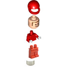 LEGO F.Massa ohne Torso Stickers Minifigur