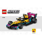 LEGO F1 ACADEMY LEGO Race Car Set 77258 Instructions
