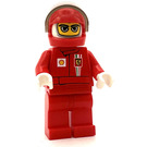 LEGO F1 Ferrari Förare med Hjälm och Balaclava Minifigur