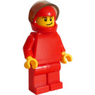 LEGO F1 Ferrari Pit Crew Tire Carrier Minifigure without Stickers