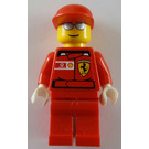 LEGO F1 Ferrari Pit Crew avec Stickered Ferrari logo Torse Figurine