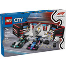 LEGO F1 Garage & Mercedes-AMG & Alpine Cars 60444