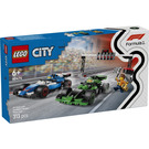 LEGO F1 Grid with VCARB & Sauber Race Cars 60474