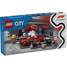 LEGO F1 Pit Stop & Pit Crew with Ferrari Car 60443