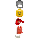 LEGO F14 T & Scuderia Ferrari Truck Race Car Pilot Minifigure
