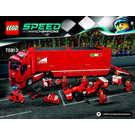 LEGO F14 T & Scuderia Ferrari Truck 75913 Instruktioner