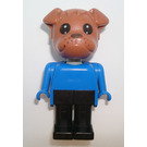 LEGO Fabuland Bertie Bulldog Figure