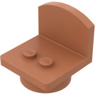 LEGO Marron de Fabuland Chair 3 x 3 x 2.33 (4222)