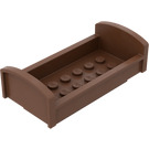 LEGO Fabuland Brown Fabuland Bed Frame (4336)