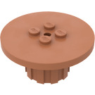 LEGO Fabuland Brown Round Table with studs in center (4223)