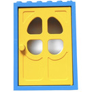LEGO Fabuland Door Frame 2 x 6 x 7 with Yellow Door