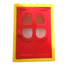 LEGO Fabuland Tür Rahmen mit rot Tür