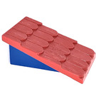 LEGO Fabuland Roof Support avec rouge Roof Pente et pas de trou de cheminée (787)
