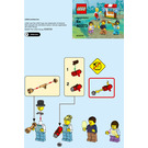 LEGO Fairground Accessory Set 40373 Instrukce