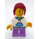 LEGO Fairground Mixer Girl met Hoodie minifigure