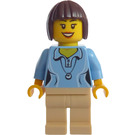 LEGO Fairground Mixer Lady med Minifigur