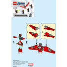 LEGO Falcon & Black Widow Team-Up 40418 Anweisungen