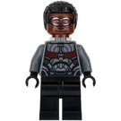 LEGO Falcon with Gray and Black Suit with Plain Legs Minifigure