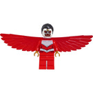 LEGO Falcon z Czerwony Garnitur I Skrzydełka Minifigurka