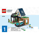LEGO Family House and Electric Car Set 60398 Instructions