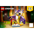 LEGO Fantasy Forest Creatures 31125 Ohjeet