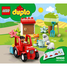 LEGO Farm Tractor & Animal Care Set 10950 Instructions