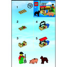 LEGO Farmer Set 7566 Instructions