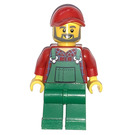 LEGO Farmer with Red Cap Minifigure