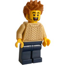 LEGO Father med Crew Sweater Minifigur