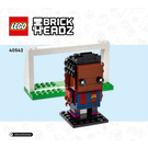 LEGO FC Barcelona Go Backstein Me 40542 Instructions