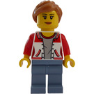 LEGO Kvinne Bus Passasjer Minifigur